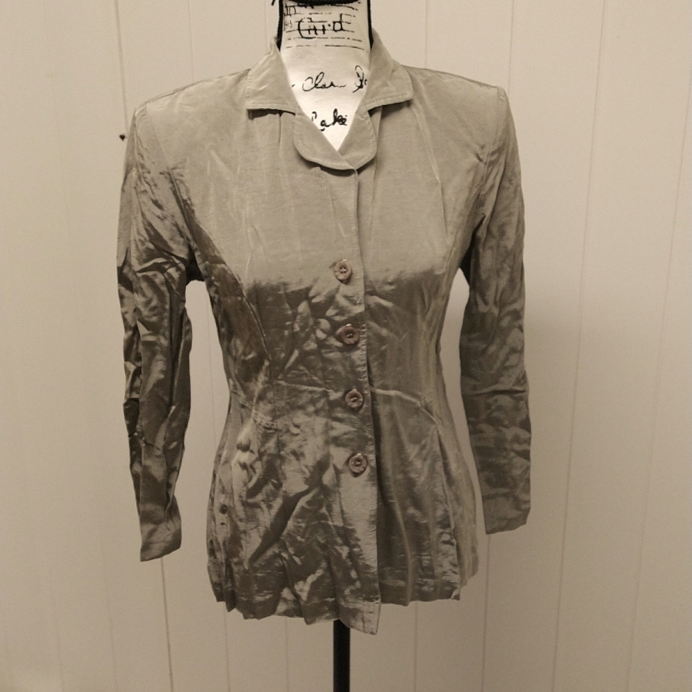 Dawn joy Fashions• metallic blazer